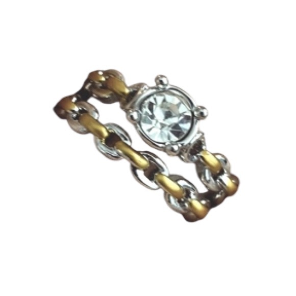 $5 add-on (w/ $25+ purchase) Silver & matte Gold Ring Set !!!  Brand New!!! - Picture 4 of 4